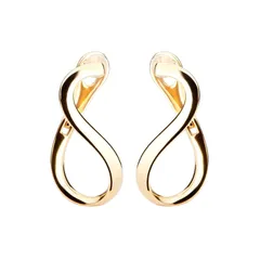 LOKUMI ピアス 日本製 18金 K18ポスト K18 金属アレルギー対応 フープ フープピアス レディース 大きめ シンプル 人気 ニッケルフリー ギフト プレゼント (K24ゴールド) 0