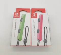 Switch Joy-Conストラップ ネオンピンク・グリーン セット