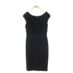 ネストローブ nest Robe リネン混 ハーフ ボタン ロング ワンピース F