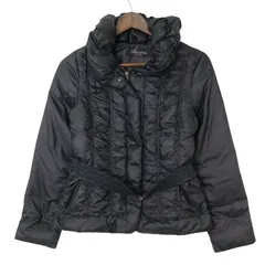 Riccimie NewYork リッチミーニューヨーク 秋冬 ダウン★ ジップ ジャケット Sz.0 レディース 黒のサムネイル