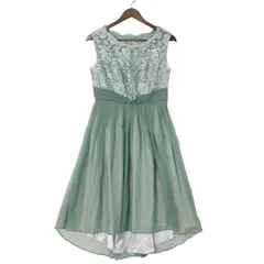 ASAKURA アサクラ 通年★ 花柄レース ワンピース パーティードレス フォーマルドレス Sz.38 レディース