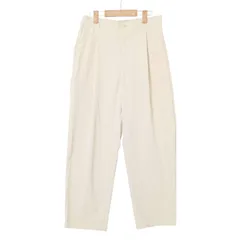 MUJI 無印良品 通年★ ワイド テーパード パンツ チノパン Sz.L レディース