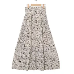 FREE'S MART フリーズマート 通年★ 小花柄 フレア マキシ ロング スカート Sz.FR レディース