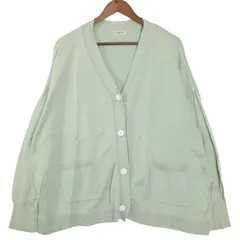 SM2 Samansa Mos2 サマンサモスモス 通年 オーバーサイズ★ コットン ニット カーディガン Sz.F　レディース