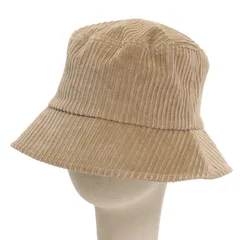 niko and... ニコアンド 秋冬 コーデュロイ★ バケット ハット 太畝 秋冬用 Sz.F メンズ