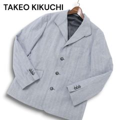 TAKEO KIKUCHI トレンチコート 千鳥格子柄 ライナー取り外し可能