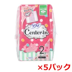 生理用ナプキン ユニ・チャーム ソフィ センターイン ふわふわタイプ ふつうの日用 羽つき 21cm 18枚 2個入り X5パック