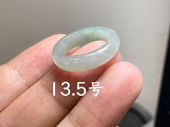 L10-11 一点物 氷種 超薄ラベンダー青 13.0号 天然グアテマラ産 A貨 本