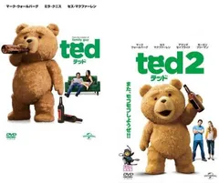 テッド ted(2枚セット)1、2【全巻 洋画 中古 DVD】ケース無:: レンタル落ち