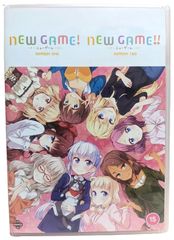 NEW GAME! + NEW GAME!! 제1기 + 제2기 전 24화 DVD 570분 애니메이션 수입판