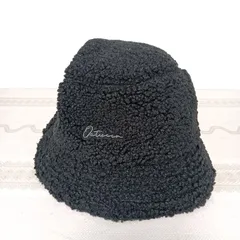 niko and ... ニコアンド　ボアバケットハット　バケハ　帽子　ブラック