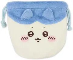マリモクラフト ちいかわ フェイス巾着2 ハチワレ CKW-331 巾着袋  小物入れ