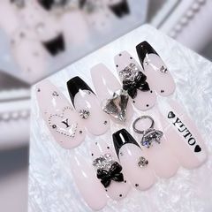 ネイルチップ 韓国 量産型 現品 シンプル ワンホン ヲタク ちゅるん フレンチ ネイルチップ 量産型 フレンチ 韓国 ワンホン ヲタク ちゅるん