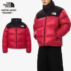 ［2025最新モデル］ THE NORTH FACE ザ ノースフェイス ND92555 ヌプシジャケット メンズ ダウン 中綿 Nuptse Jacket 定番 TKTNFレッド XL