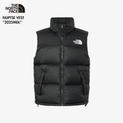 ［2025最新モデル］ THE NORTH FACE ザ ノースフェイス ND92557 ヌプシベスト メンズ ダウン 中綿 Nuptse Vest 定番 Kブラック M