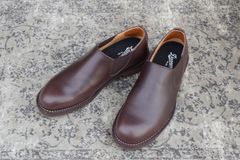 【極美品】Danner ダナー CARMAN カーマン D212111 サイドゴア ショートカット 濃茶 ダークブラウン US8.5 / 26.5cm【W3395】