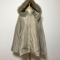 BALMAIN ダウンジャケット ブルーフォックスファー Lサイズ - メルカリ