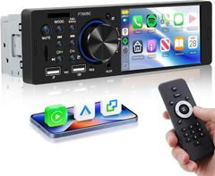 レトロ 1DIN カーオーディオ Bluetooth MP3 FM 旧車 - メルカリ