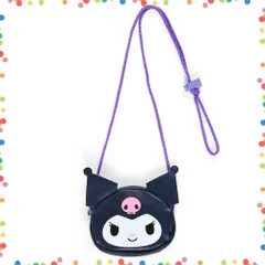 【特価セール】サンリオ(SANRIO) サンリオ ロープ付きコインケース クロミ クロミちゃん kuromi コインケース・パスケース キャラクター 13.4×3×11cm 765902 SANRIO