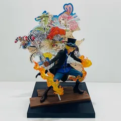 【飾磨店】 中古 F賞サボ大海賊百景フィギュア「WT100記念尾田栄一郎描き下ろし大海賊百景/一番くじワンピース」