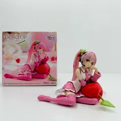 【飾磨店】 中古 桜ミク～さくらんぼクッションver.～DesktopCuteフィギュア「初音ミク」