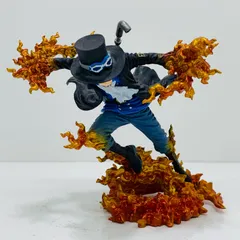 【飾磨店】 中古 'ラストワン賞サボ-魂豪示像-メタリックカラーver.フィギュア「悪魔を宿す者達vol.2/一番くじワンピースEX」'