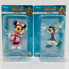 【飾磨店】 中古 クリスマスオーナメントくじ2022 ミニーマウス＆マックス 2個セット