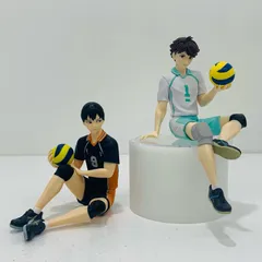 【飾磨店】 中古 '及川徹・影山飛雄 ぬーどるストッパーフィギュア「ハイキュー!!」'