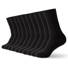 [Josnown] 靴下 メンズ 10足セット コーマ綿 ビジネスソックス 吸汗消臭 通気性 四季適用 カジュアルソックス 24.0-28.0 0