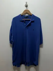ポロ ラルフローレン ブルー 半袖 ポロTシャツ XL