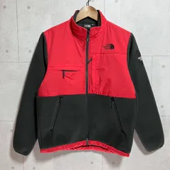 THE NORTH FACE ノースフェイス NA71951 デナリジャケット フリース ジャケット アウター XS ロゴ 刺繍 レッド ブラック 赤 黒 メンズ レディース アウトドア キャンプ クライミング 登山 SG350-6