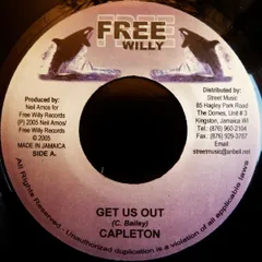 ジャマイカ7” Capleton / Nah Switch Get Us Out / Fuss NONE Free Willy /00080
