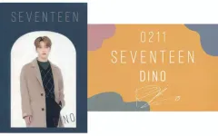 【中古】ポストカード ディノ クリアカード+ポストカードセット 「SEVENTEEN WINTER KUJI」 D賞 ローソン・HMV限定