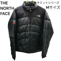 ノースフェイス サミットシリーズ ダウンジャケット ブラック レディース Ｍサイズ THE NORTH FACE Summit Series 撥水 防寒 保温 軽量 アウター 黒 ダウン 中綿入り 登山 アウトドア フルジップ 長袖 韓国 ロゴ刺繍