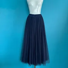 813 ガリャルダガランテ　ネイビー　チュールスカート Fサイズ 新品タグ付き