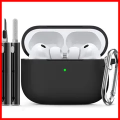 カラビナ付き、せいじょうペン装備 ケース 保護 ワイヤレス充電対応、全面保護、強力な落下防止、耐衝撃、男性と女性 ソフトシリコン AirPods AirPods プロ3 pro ケース（2025）エアーポッズ 第3世代（USB-C） Pro3 for 共用ケー