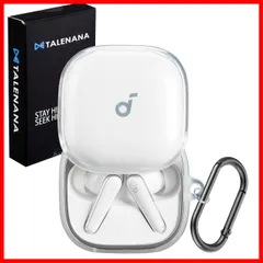 Anker Soundcore Soundcore Anker カラビナ付き 全面保護 耐衝撃 Liberty Liberty 落下防止 装着充電可能 保護ケース 5 キズ防止 防水 TPU素材 保護カバー 対応(クリア) クリア 5ケース for TALEN