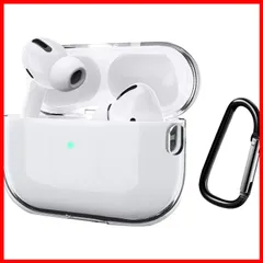 クリア 保護カーバ Pro3用 AirPods AirPods AirPods 柔らかい 紛失防止 防塵 防水 耐衝撃 スリム キズ防止 軽量 ワイヤレス充電可能 ケース ケース 用 3 3 Pro Pro TPU素材 for
