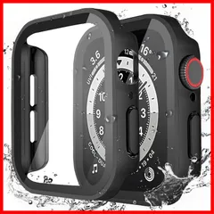 Series 11/10/9/8/SE/7/6/5/4 44mm アップルウォッチ用 ケース ケース 防水 一体型 新デザイン Watch 3D直角エッジ 超薄型 PC+ガラス素材 高透過率 対応 対応 Apple Watch カバー 全面保護 Apple 装