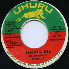 ジャマイカ7” Nyanda Riddim Big NONE Uhuru /00080