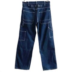 リーバイス ブッシュパンツ デニム w32 l34 ストレート - メルカリ