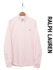 W194/RALPH LAUREN オックスフォードシャツ ストライプ ピンク