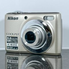 【美品】Nikon COOLPIX L21 シルバー コンデジ デジカメ 単3電池対応 光学3.6倍ズーム 初心者向け 動作確認済み