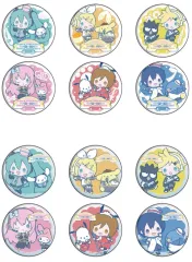 【新品】バッジ・ビンズ 【ボックス】ピアプロキャラクターズ×サンリオキャラクターズ トレーディング缶バッジレア入り 02.コラボイラスト