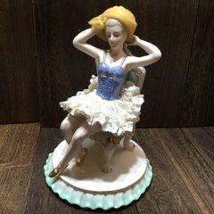 バレリーナ 陶器製 置物 フィギュア westerngermany - メルカリ