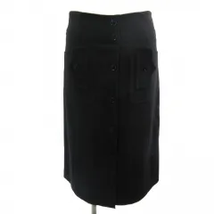 タグ付き　MOSCHINOモスキーノ　シルクロングスカート 42 タグ付き MOSCHINOモスキーノ シルクロングスカート 42