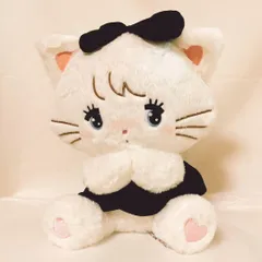 mikko BLACK RIBBON BIGぬいぐるみ　ムース＆キャミー　新品