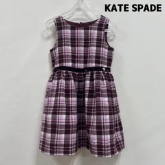 Kate Spade ケイトスペード ワンピース ひざ丈スカート バックジップ ひざ丈 ワンピース ベロア ノースリーブ