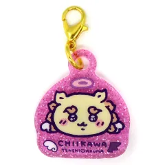 【中古】キーホルダー シーサー 「ちいかわ なんか小さくてかわいいやつ てんし あくま ミニラメアクリルチャームinカプセル」