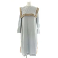 アドーア ADORE バイカラーラインジョーゼットセーラーヨーク